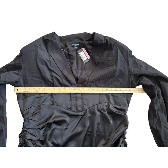 PrettyLittleThing Constructed Corset Waist Blazer Dress Women's Size 20 Black - Picture 5 of 16